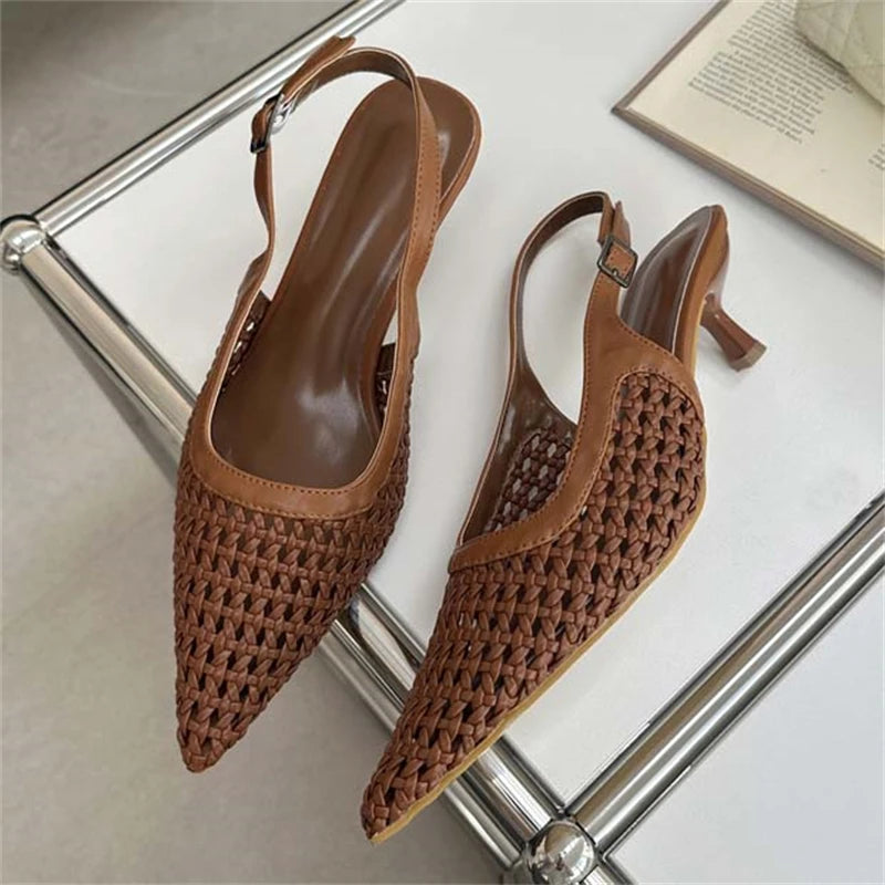 She Turned Legend Slingback Shoes