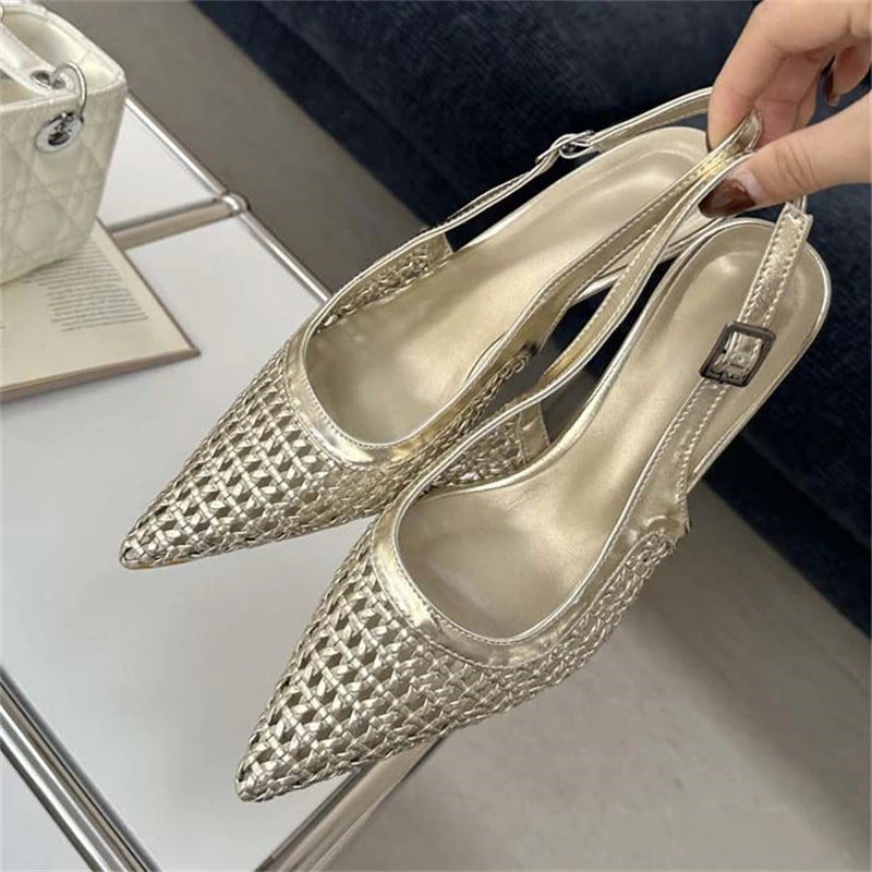 She Turned Legend Slingback Shoes