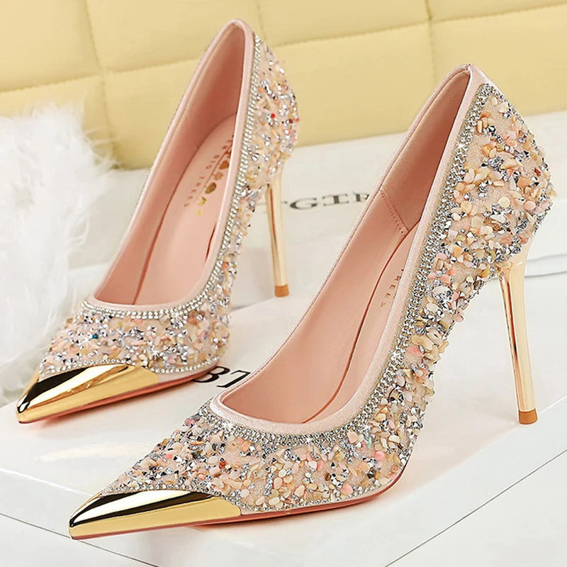 Glitter Affair Stiletto Heels
