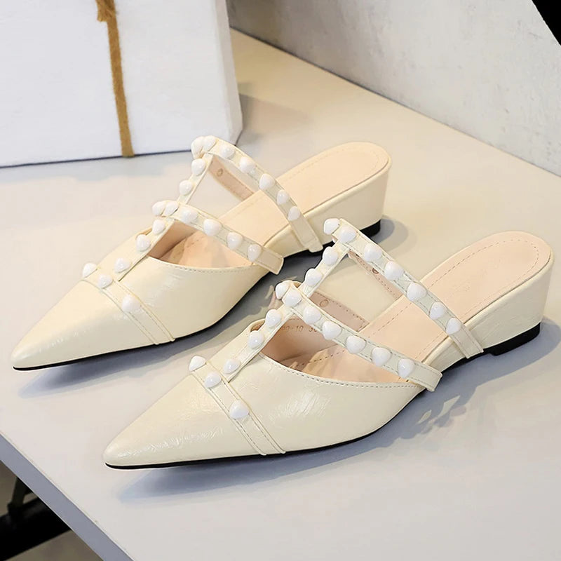 Silent Charm Mules Shoes