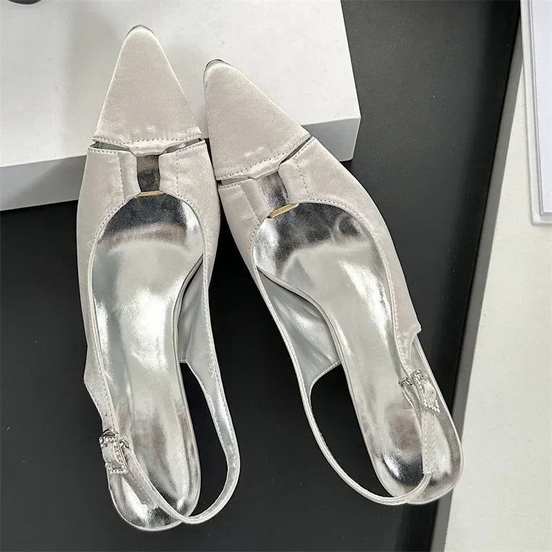 Hollow Out Pumps Slingback Shoes