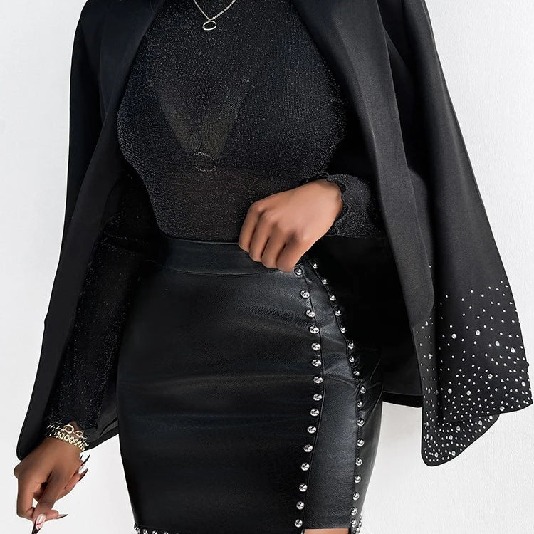 Bones Beneath Beauty Mini Skirt