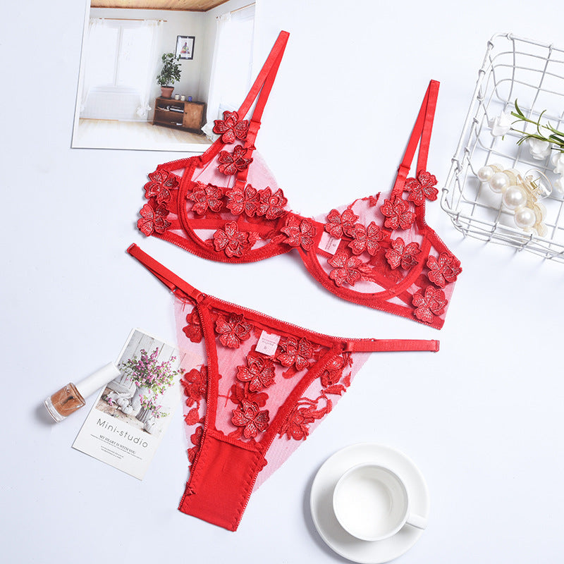 Soft Silken Kiss Bra Set