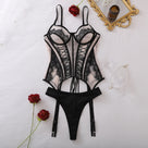 Patchwork Lace Tie Back Lingerie