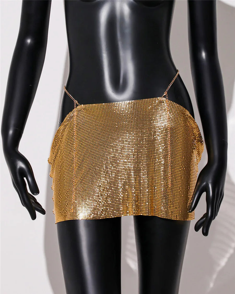 Silent Night Mini Skirt