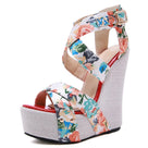 Just The Lonely Talking Wedges Sandals