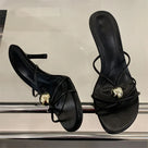 Metal Decoration Thin Heels Sandals