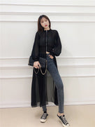 I'll Kiss You Longer Outer Blouse