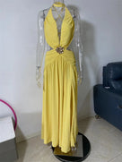 Her Quiet Exit Long Dress