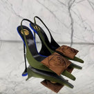 3D Rose Appliques High Heels Shoes