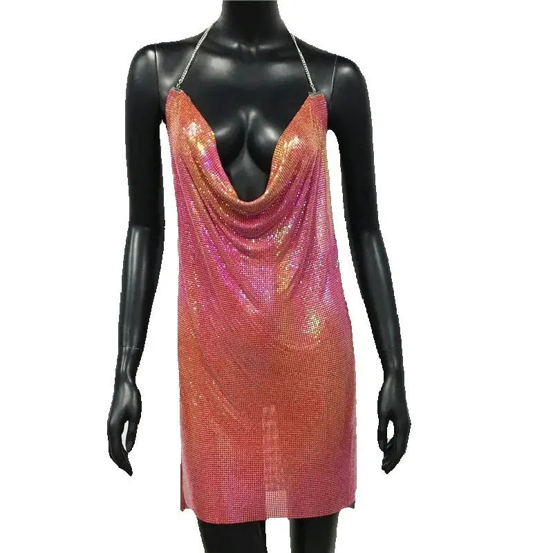 Caught The Light Mini Dress