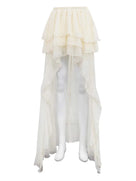 Elegant Thin Pleated Floor-Length Skirt