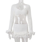 Women Don’t Wait Skirt Set