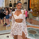 To All Of The Tears Skirt Set