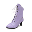 Iron Rose Ankle Boots