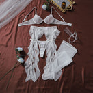 Willowy See Through Belly Belt Lingerie