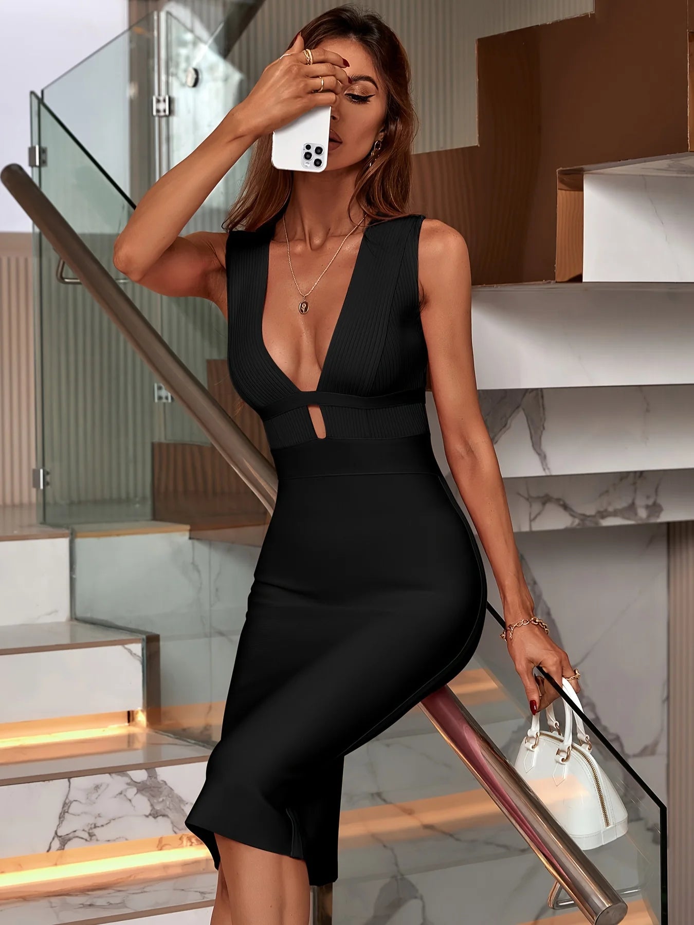 Ride the Lightning Midi Dress