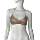 Sparkling Chain Backless Bra Top