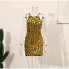 Stand There Staring Mini Dress