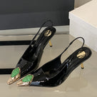 Teddy Tantrum Slingback Shoes