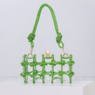 Saying Nothing At All Top Handle Bag