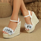 Aurora Charm Wedges Sandals