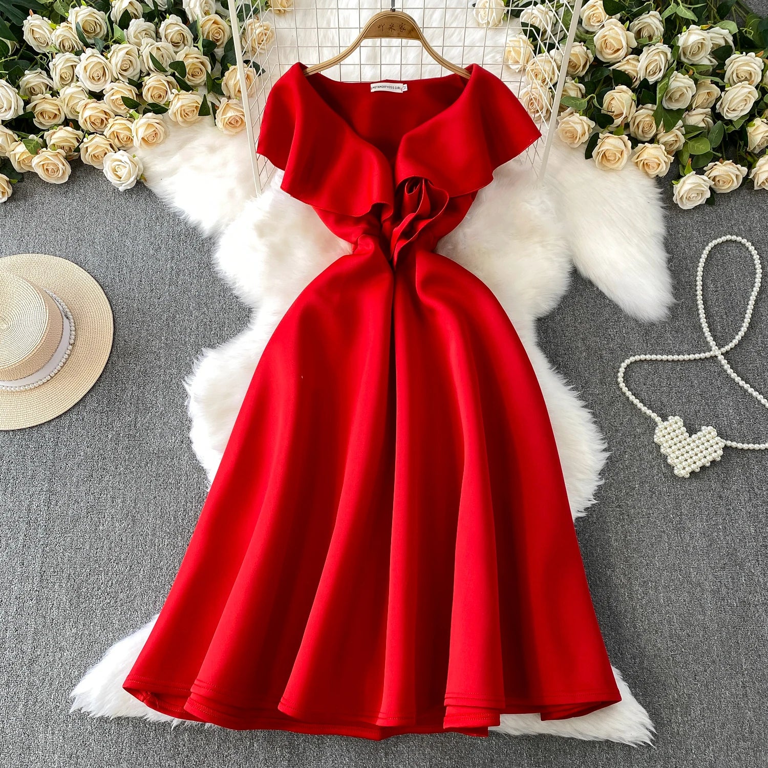 Crown Her Glory Midi Dress