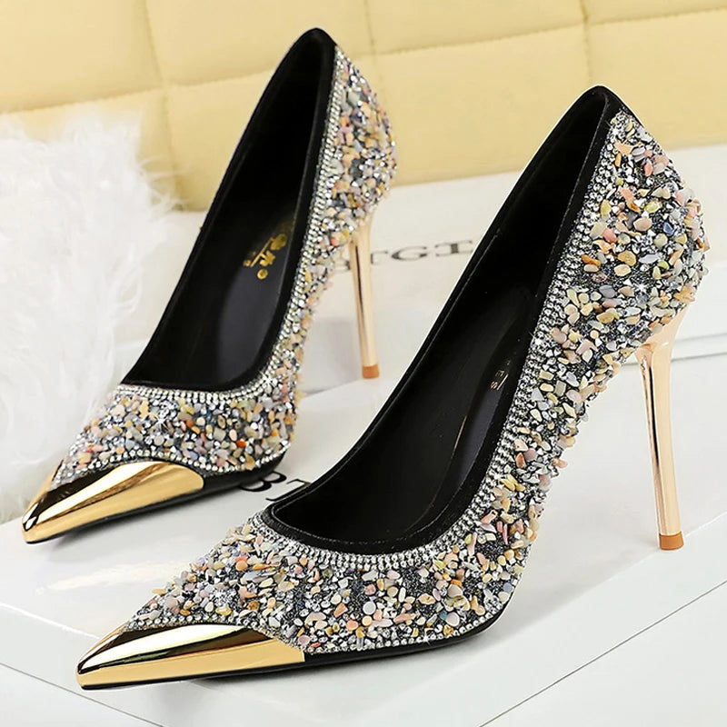 Glitter Affair Stiletto Heels