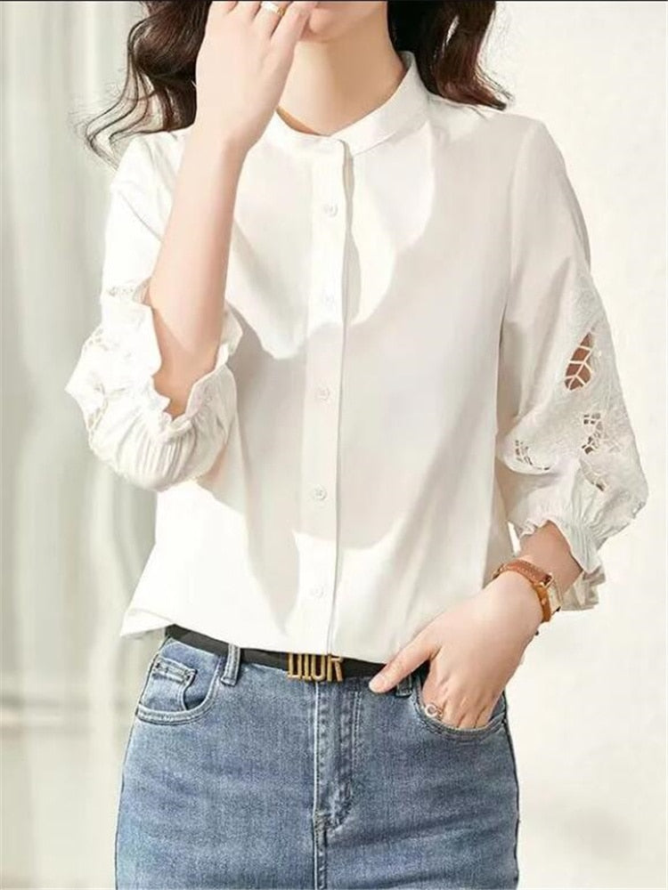 Falling Down Like Pieces Blouse