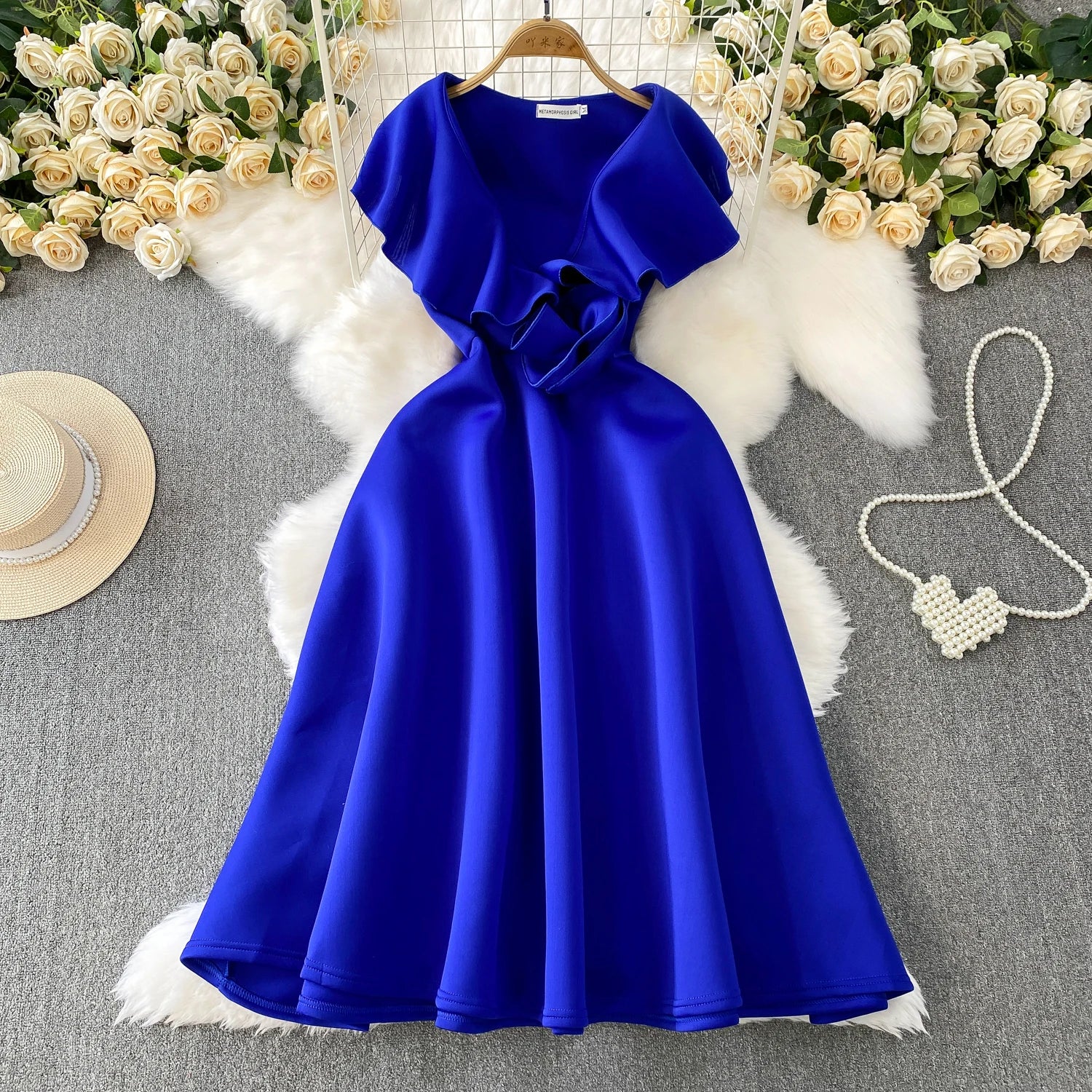 Crown Her Glory Midi Dress