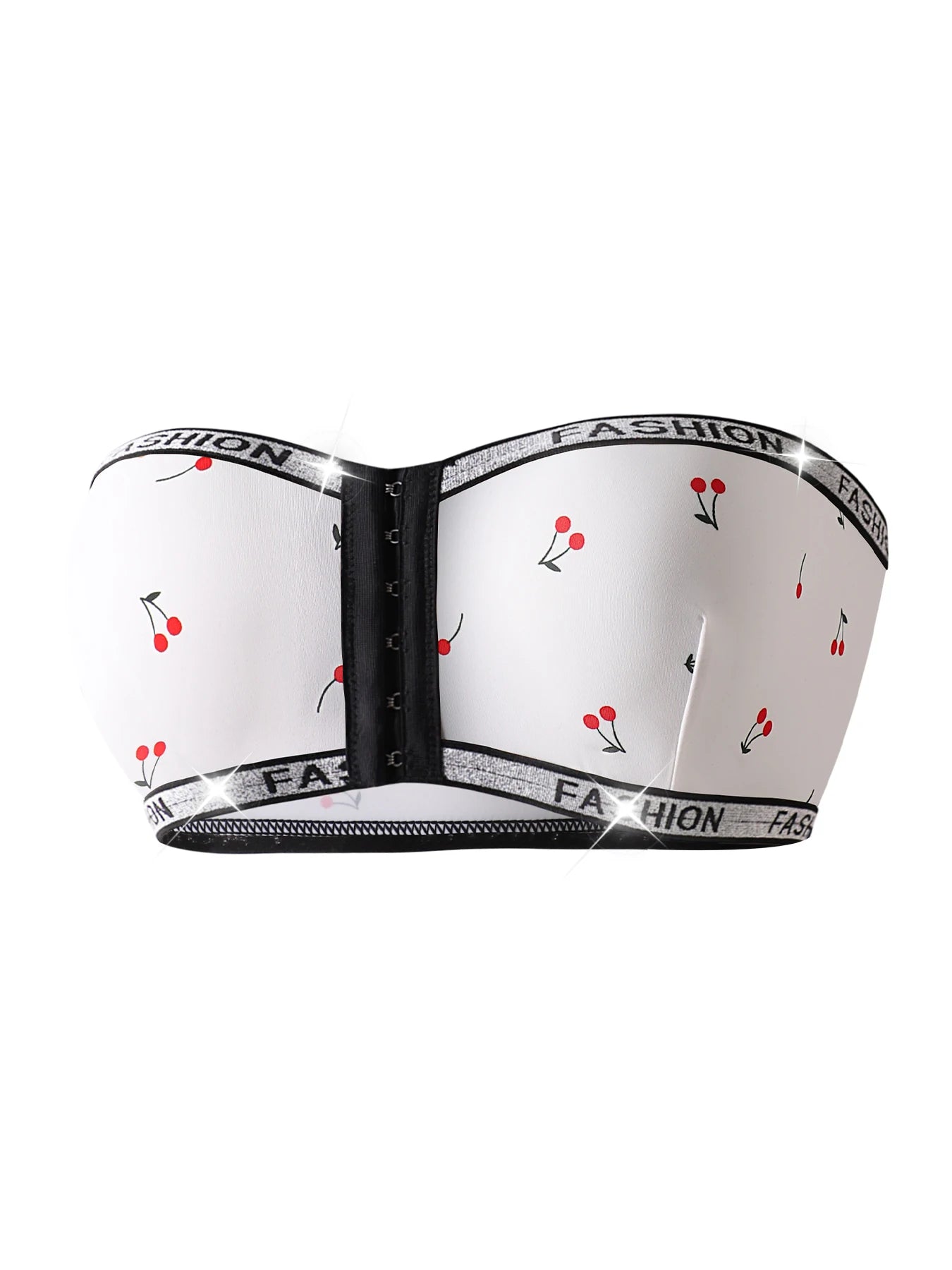Front Open Bandeau Bra