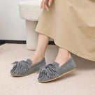 Tassels Round Toe Flat Loafers