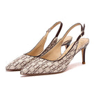 She Owed Nothing Slingback Shoes