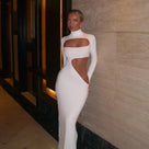 Admiring The Curve Long Dress