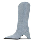 Fashion Pointed Toe Mid-Calf Boots