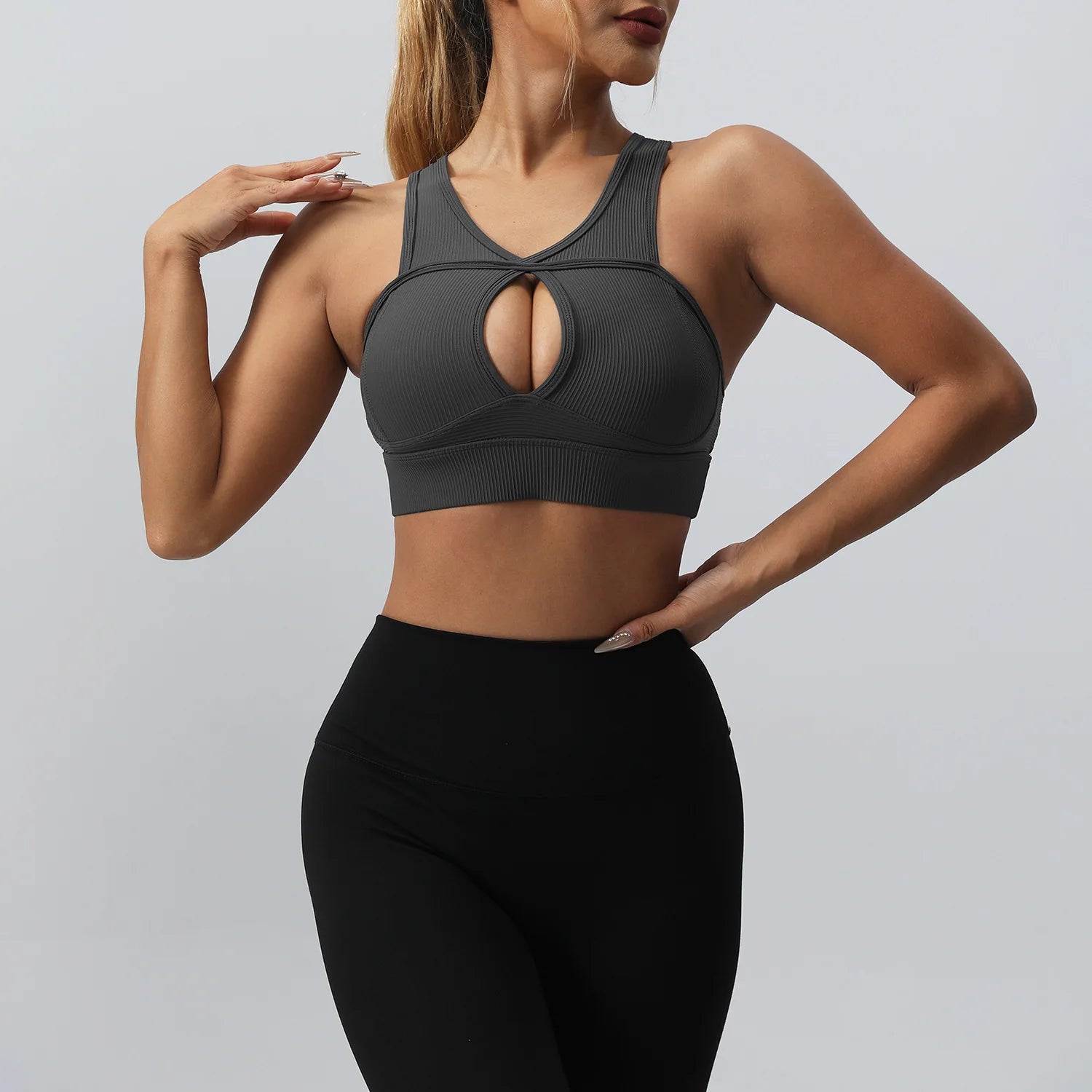Steel And Silk Crop Top