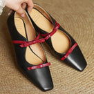 Double Bowtie Slip-On Flats Shoes