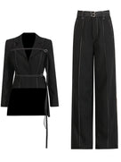 Sapphire Gleam Pants Set