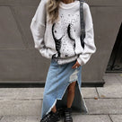 I've Crossed Unforgiven Sweater