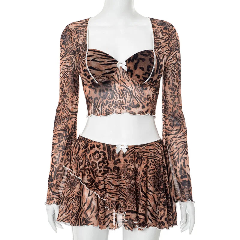 Naughty Vixen Skirt Set