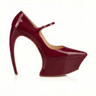 Pointed Toe Curved Stiletto Shoes