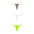 Sexy Double Straps 3Pcs Thongs