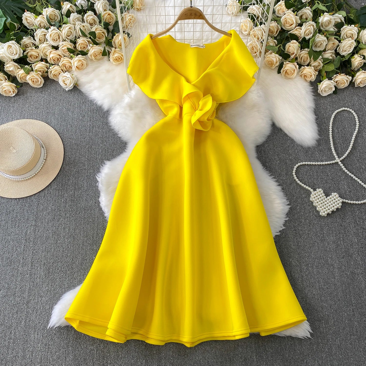 Crown Her Glory Midi Dress