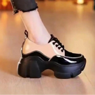 Tattooed Heartbeat Chunky Shoes