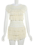 Summer Style Ruffles Shorts Set