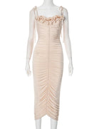 Between Every Beat Midi Dress