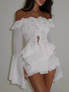 Pink Mirage Skirt Set