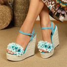 Aurora Charm Wedges Sandals