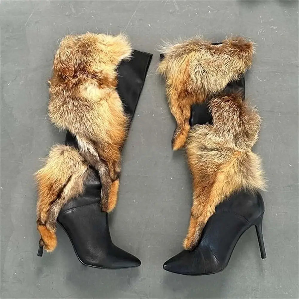 Bluebonnet Kiss Knee-High Boots