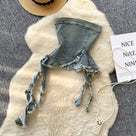 Blue Hour Confessions Crop Top